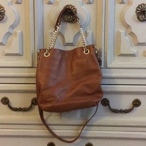 Michael Kors Brown Leather Bag